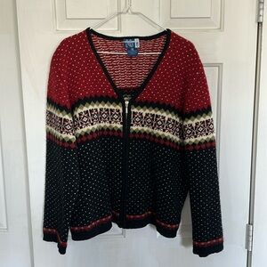 Venezia Jeans zip cardigan size 18-20 **see photos